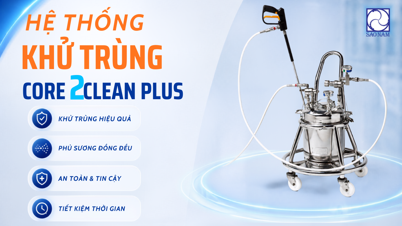 Hệ thống khử trùng Core2clean plus